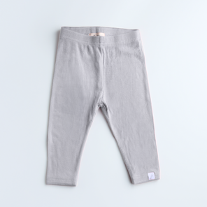 Ribbed Bamboo Leggings Fog