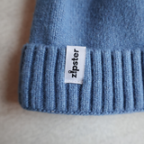 Bamboo Knit Beanie - Baby Blue