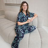 Ladies Pyjamas Set Eucalyptus