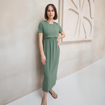 Santorini Breastfeeding T-Shirt Dress