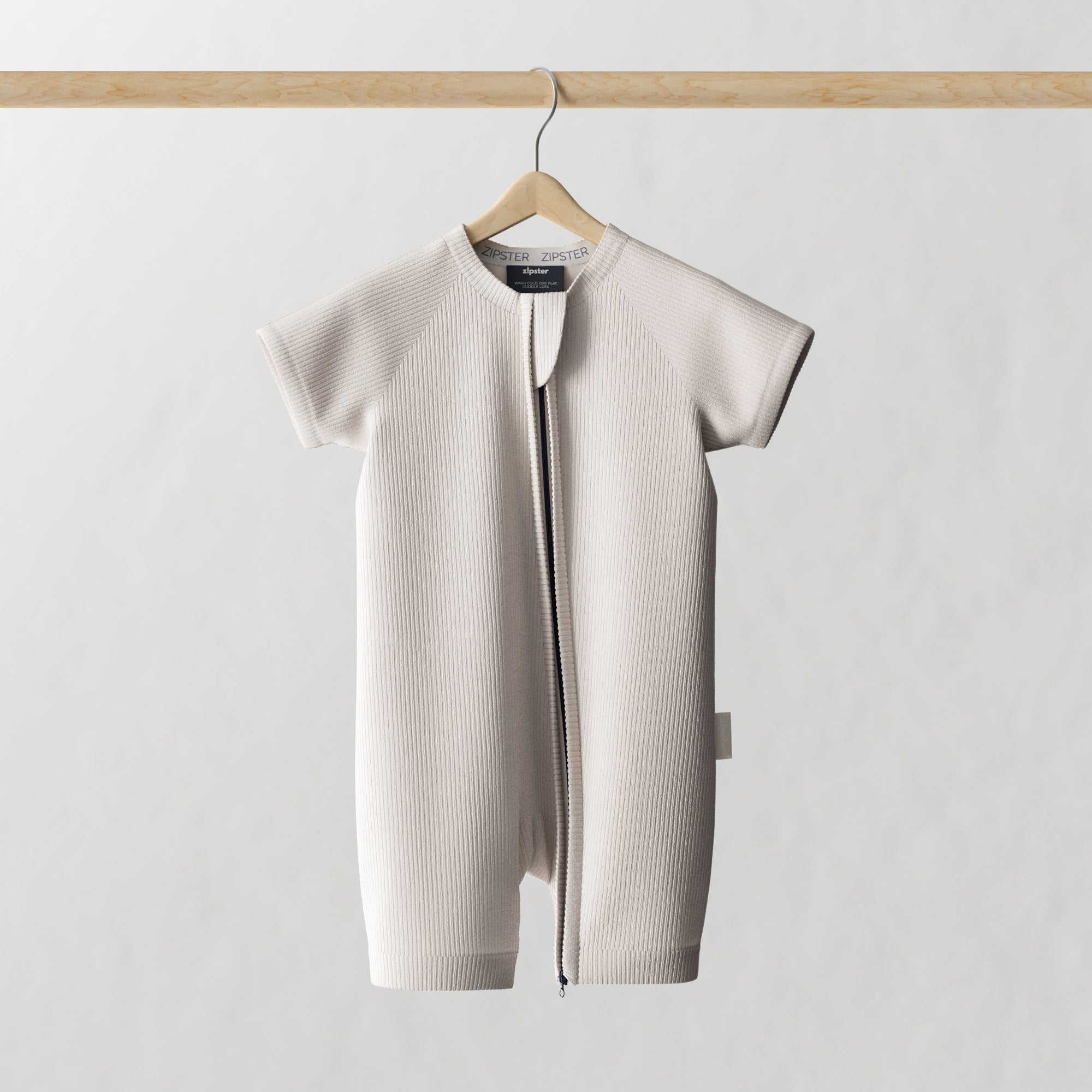 ZIPSTER™ Shortie Ribbed Stone