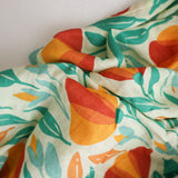 Floral Large Muslin Blanket