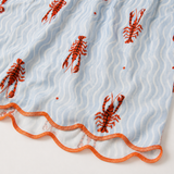 Ladies Pyjamas Set Wavy Lobster