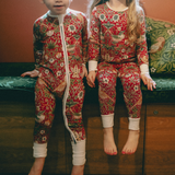 William Morris ZIPSTER™ Strawberry Thief Red