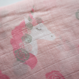 Unicorn Large Muslin Blanket