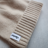 Bamboo Knit Beanie - Oatmeal