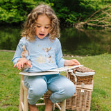 Bamboo Lounge Set Peter Rabbit Blue