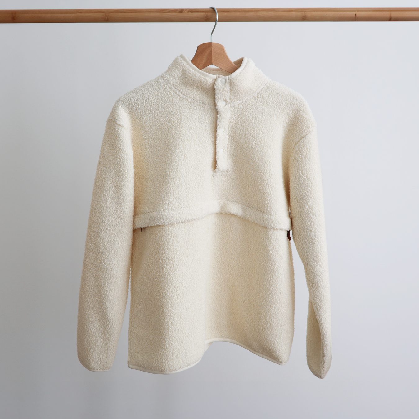 Breastfeeding Fleece - Ivory