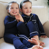 Children's PJ Set Navy Heritage