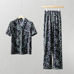 Ladies Pyjamas Set Eucalyptus