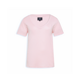 Breastfeeding T-Shirt V-Neck Pink