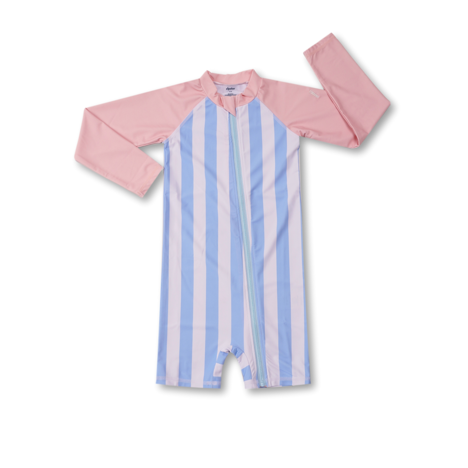 Swimster Stripes Pink Sleeve