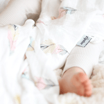 Feathers Large Muslin Blanket - Zipster