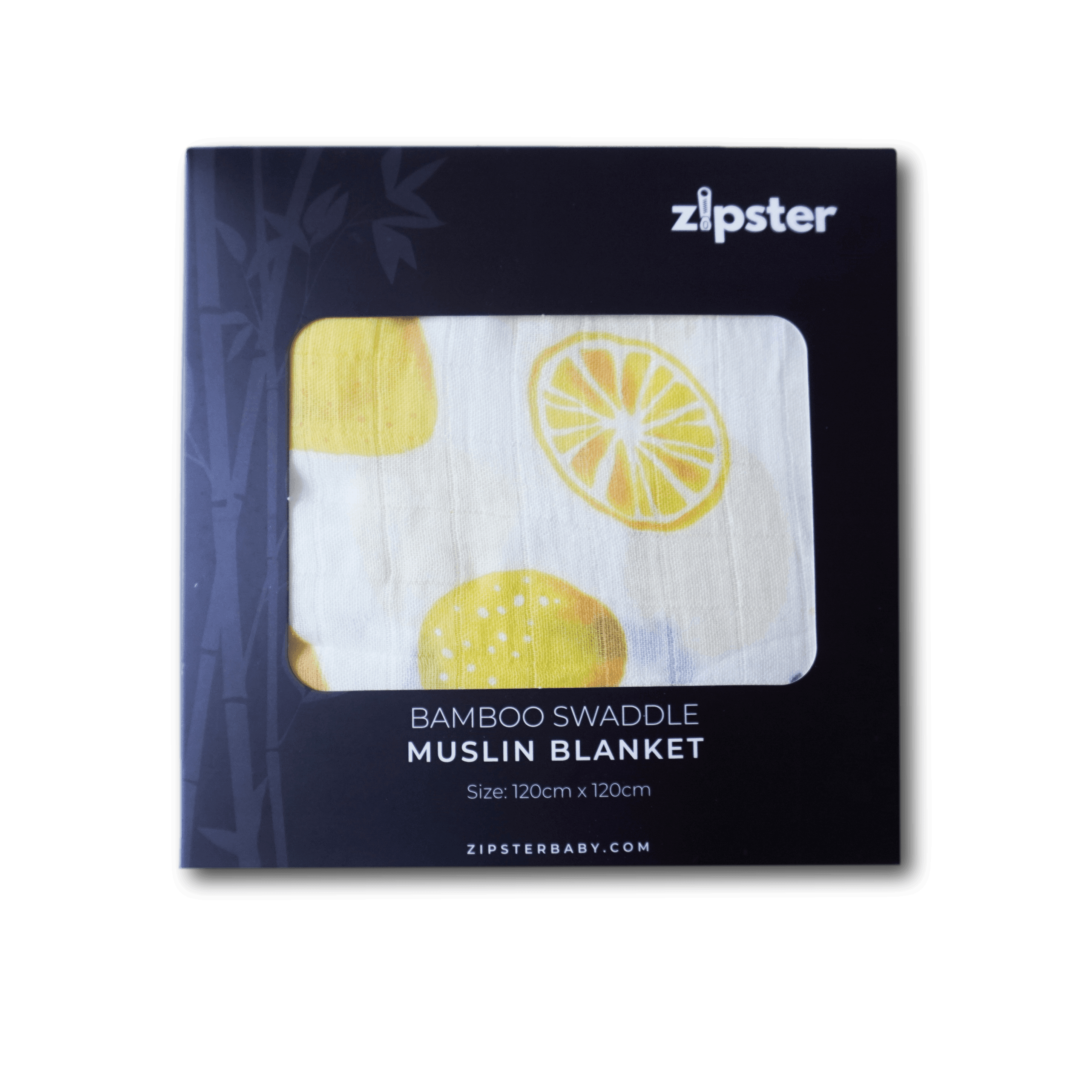 Lemons Muslin Blanket - Zipster
